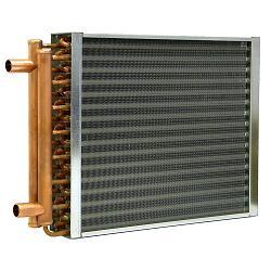 Aluminum Finned Copper Coil Water to Air Heat Exchanger